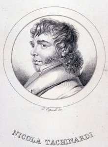Ritratto del tenore italiano Nicola Tacchinardi (Livorno) da Unknown artist