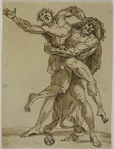 Ercole e Anteo da Unknown Italian