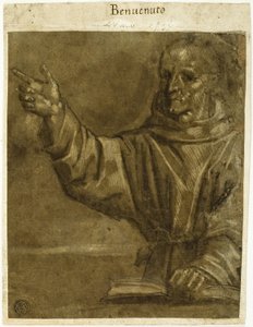 San Bernardino da Siena predica da un libro aperto