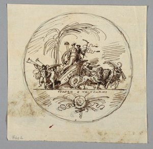Disegno, Cerere e Triptolemo, 1800-1820 da Unknown artistUnknown artist