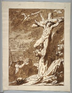 Disegno, Crocifissione, 1815-1825 da Unknown artistUnknown artist