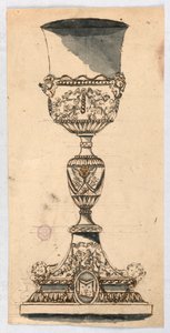 Disegno, Progetto per un calice, XVII-XIX secolo da Unknown artistUnknown artist