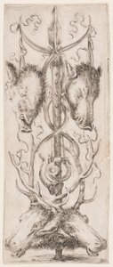Print, Ornamenti o Grottesche (Grotesque Ornament), ca. 1653 da Unknown artistUnknown artist