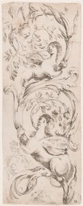 Print, Ornamenti o Grottesche (Grotesque Ornament), ca. 1653 da Unknown artistUnknown artist