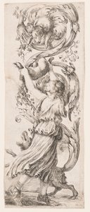 Print, Ornamenti o Grottesche (Grotesque Ornament), ca. 1653 da Unknown artistUnknown artist