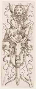 Print, Ornamenti o Grottesche (Grotesque Ornament), ca. 1653