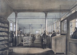 Una tipografia europea del XIX secolo