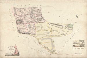 Una raccolta di rilievi delle tenute scozzesi del conte di Selkirk: Little Stockartown e Jurdiland da Unknown artist