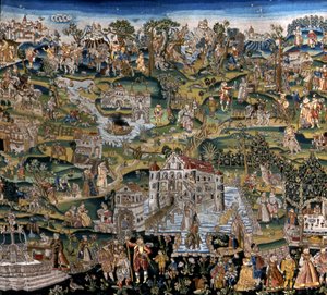 Un giorno nella vita di un nobile francese da Unknown artist