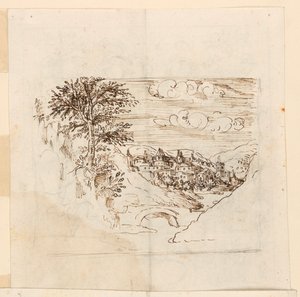 Un paesaggio da Unknown artist