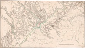 Mappa che mostra le colonie del Medio Atlantico: Posizioni dell