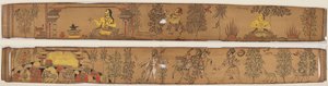 Un principe esegue austerità (recto); Shiva e i suoi seguaci tornano al Monte Kailash (verso), da un romanzo di Chandrabhanu e Lavanyavati di Upendra Bhanja