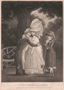 Una scena nei giardini di Kensington da Unknown artist