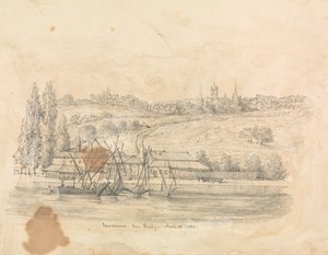 Una Veduta di Losanna da Ouchy da Unknown artist
