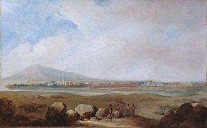 Una veduta di Seringapatam, circa 1791 da Unknown artist
