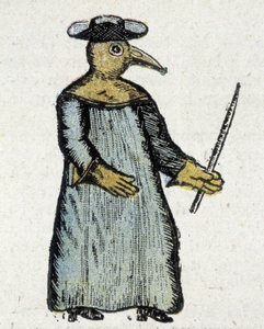 Abito di un medico in tempi di peste da Unknown artist