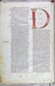 Una pagina della Bibbia dell