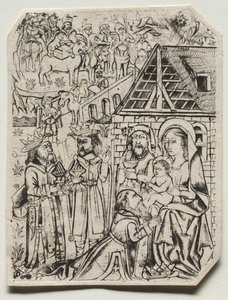Adorazione dei Magi da Unknown artist
