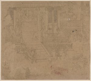 Album di Temi Taoisti e Buddhisti: Re degli Inferi: Foglia 37 da Unknown artist