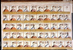 Tutti i dogi di Venezia fino al 1501. Bibl. Marciana. Venezia