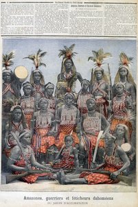 Amazzoni, guerriere e feticiste del Dahomey (dall