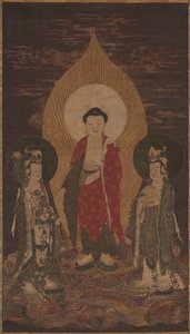 Triade di Amitābha da Unknown artist