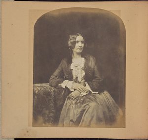 [Una donna non identificata] da Unknown artist