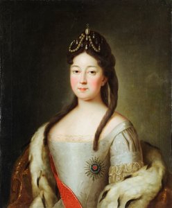 Ritratto della zarina Anna Petrovna di Russia (1708-1728)