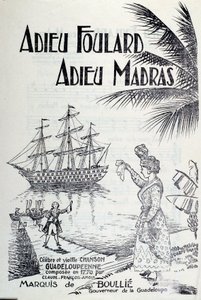 Canzone delle Antille: addio sciarpa, addio madras da Unknown artist