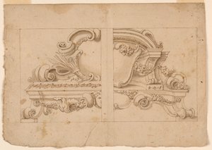 Ornamenti architettonici da Unknown artist