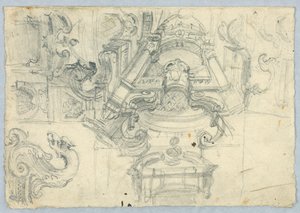 Schizzi architettonici da Unknown artist