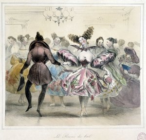 Ballo: la regina del ballo - XIX secolo