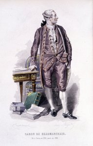 Barone di Beaumarchais (1732-1799) da Unknown artist