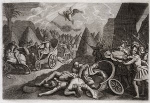 Bibbia di Royaumont, Antico Testamento: Sconfitta di Sennacherib. Dio sconfigge l