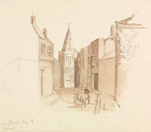 Biggin Street e la Chiesa di Santa Maria, Dover