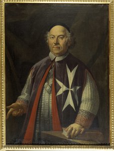 Vescovo Giacomo Cannaves (1713-1722), arte maltese da Unknown artist