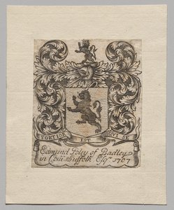 Ex Libris: Edmund Poley di Badley