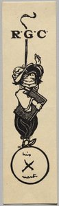 Targhetta del libro: R. G. C.
