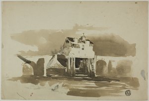 Ponte Nord nello Shropshire da Unknown artist