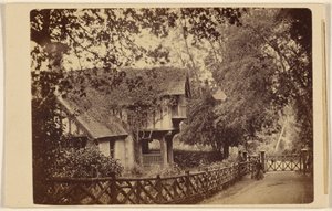 [cottage di campagna inglese] da Unknown artist