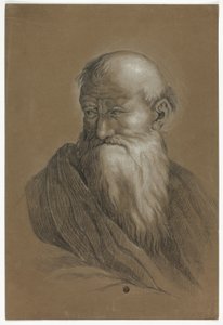Busto di vecchio barbuto da Unknown artist