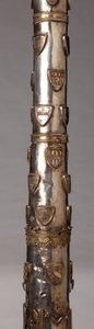 Candelabro (?), oreficeria, dettaglio da Unknown artist