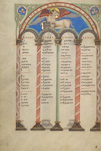 Pagina della tabella Canon da Unknown artist