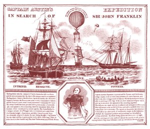 Spedizione del Capitano Austin alla ricerca di Sir John Franklin da Unknown artist