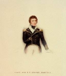 Capitano P.V. Broke, Royal Navy, inizio XIX secolo