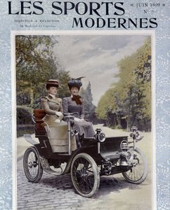 Car de Dion-Bouton - in “Les Sports Modernes”, giugno 1899. da Unknown artist