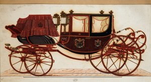Carrozza - incisione