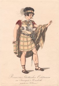 Personaggi da una Produzione Tedesca di Macbeth (una di sei incisioni) da Unknown artist