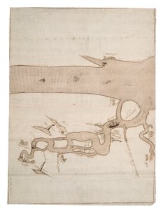 Carta del fiume Medway e parte del Tamigi: no.24 Sheerness, c.1590 da Unknown artist