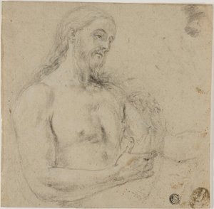 Cristo (busto superiore) da Unknown artist